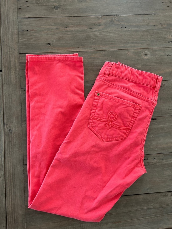 Lilly Pulitzer Pants - Lilly Pulitzer Orange Jeans Denim Size 6